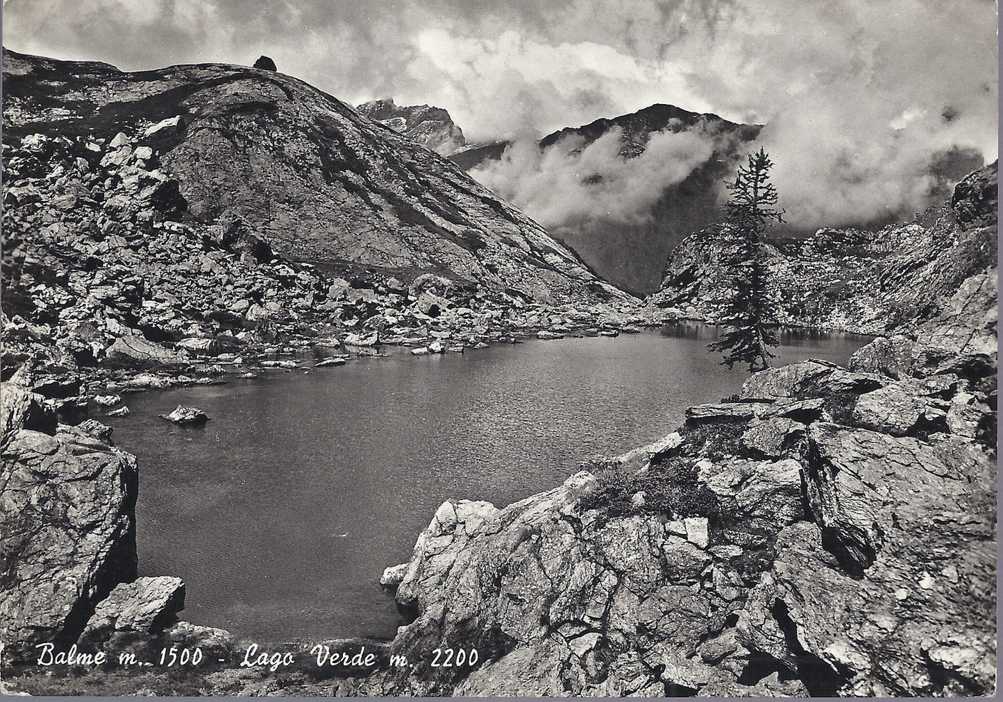 BALME - LAGO VERDE - V 1957 - FG