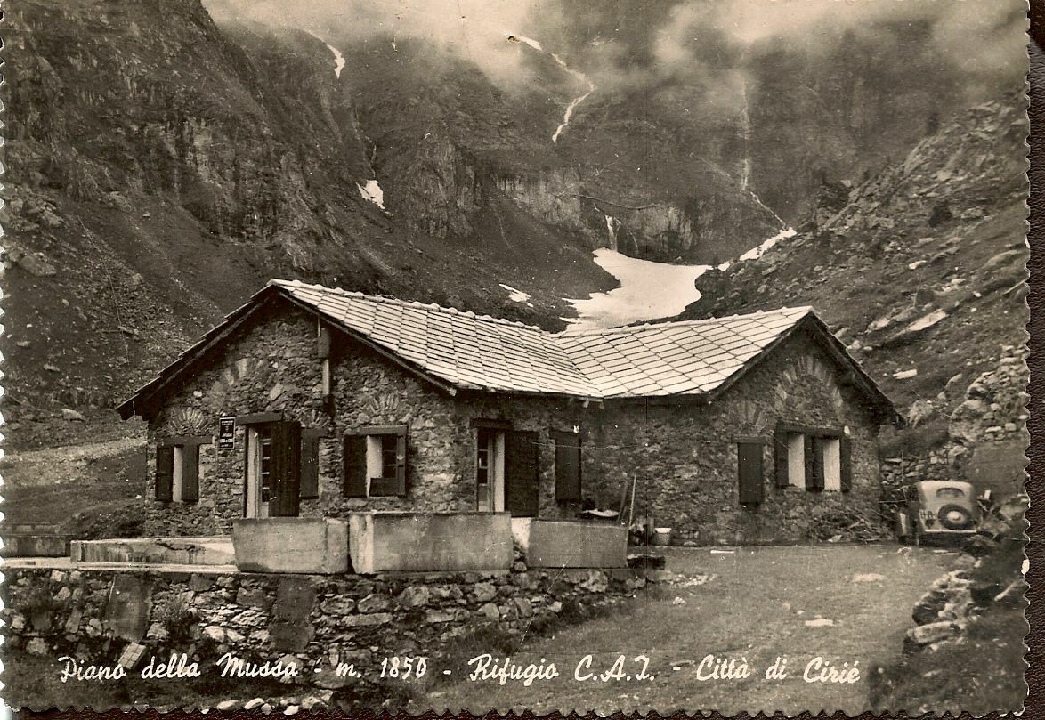 PIANO DELLA MUSSA RIFUGIO CAI CITTA' DI CIRIE' - V1957