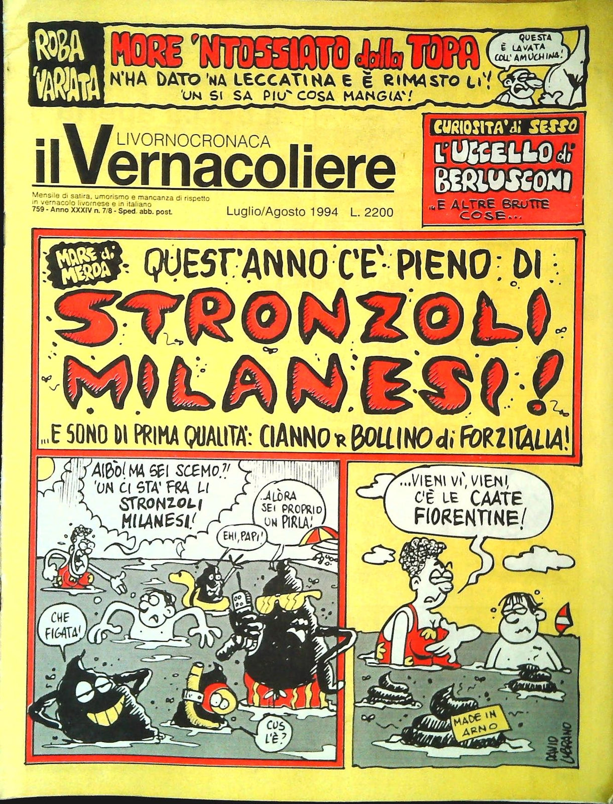 IL VERNACOLIERE N. 759 - LUGLKIO AGOSTO 1994