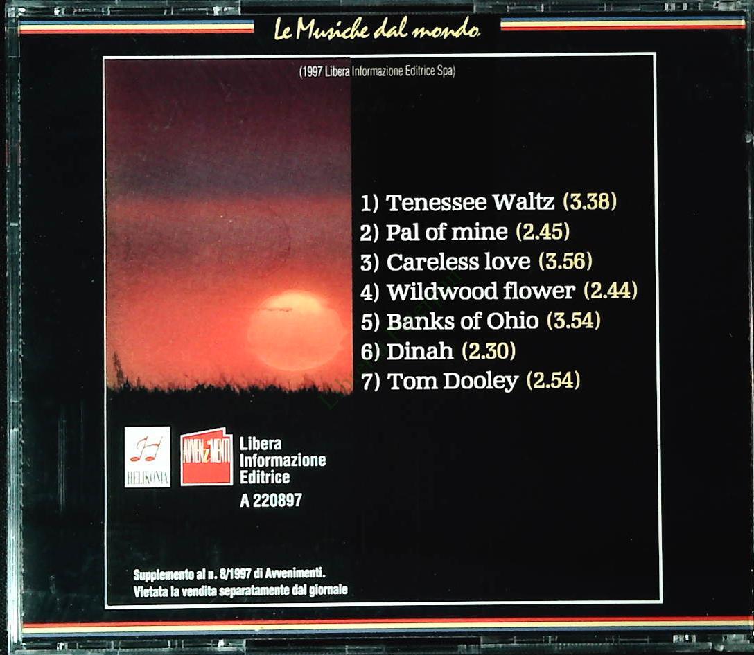 AMERICAN FOLK. BALLATE E CANZONI DELL'AMERICA PROFONDA - CD