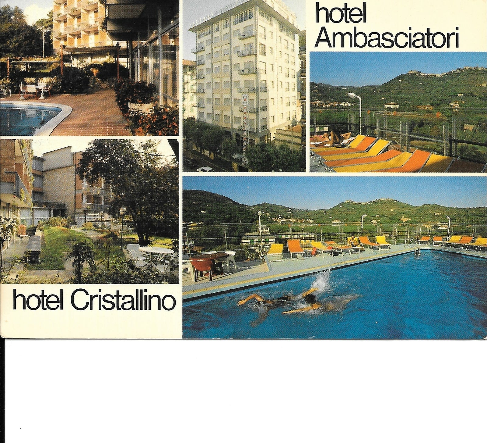 MONTECATINI TERME - HOTEL CRISTALLINO-HOTEL AMBASCIATORI - V1984