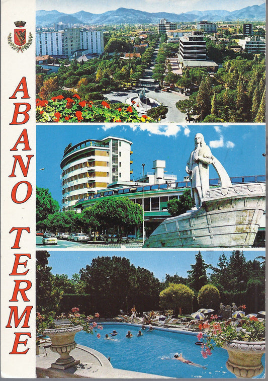 ABANO TERME - 3 VEDUTE - V 1989 - FG