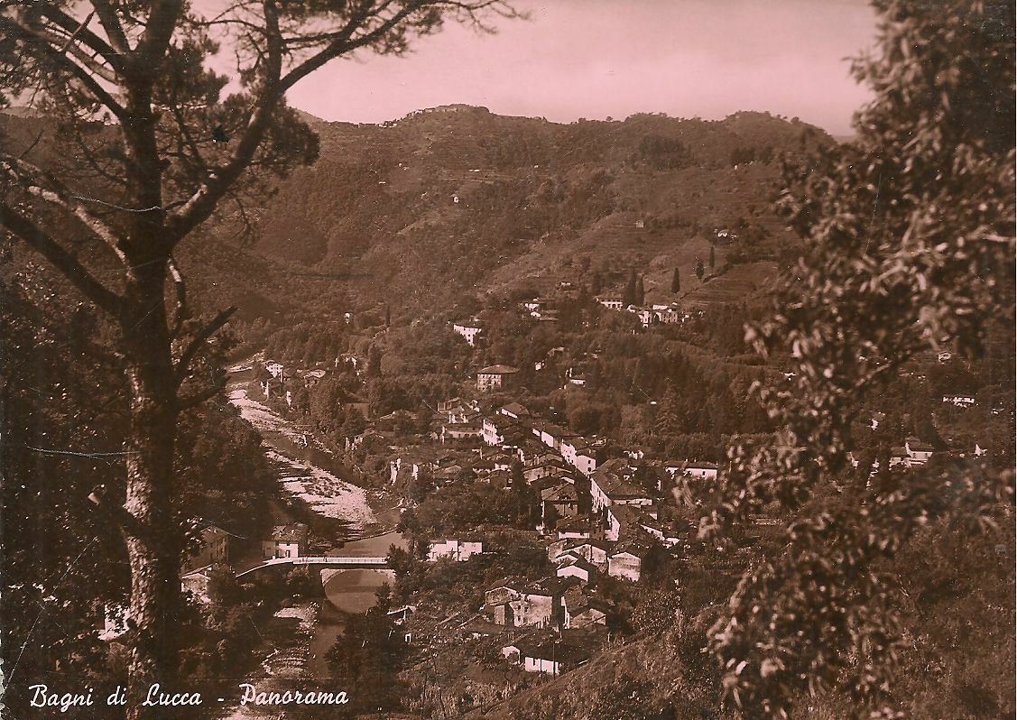 BAGNI DI LUCCA - PANORAMA - AMBRATA - V1959