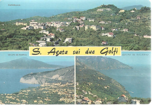 S. AGATA SUI DUE GOLFI - 3 VEDUTE  - NV