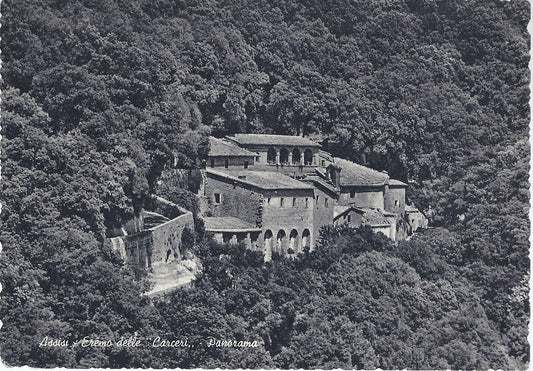 ASSISI - EREMO DELLE CARCERI - PANORAMA - NV