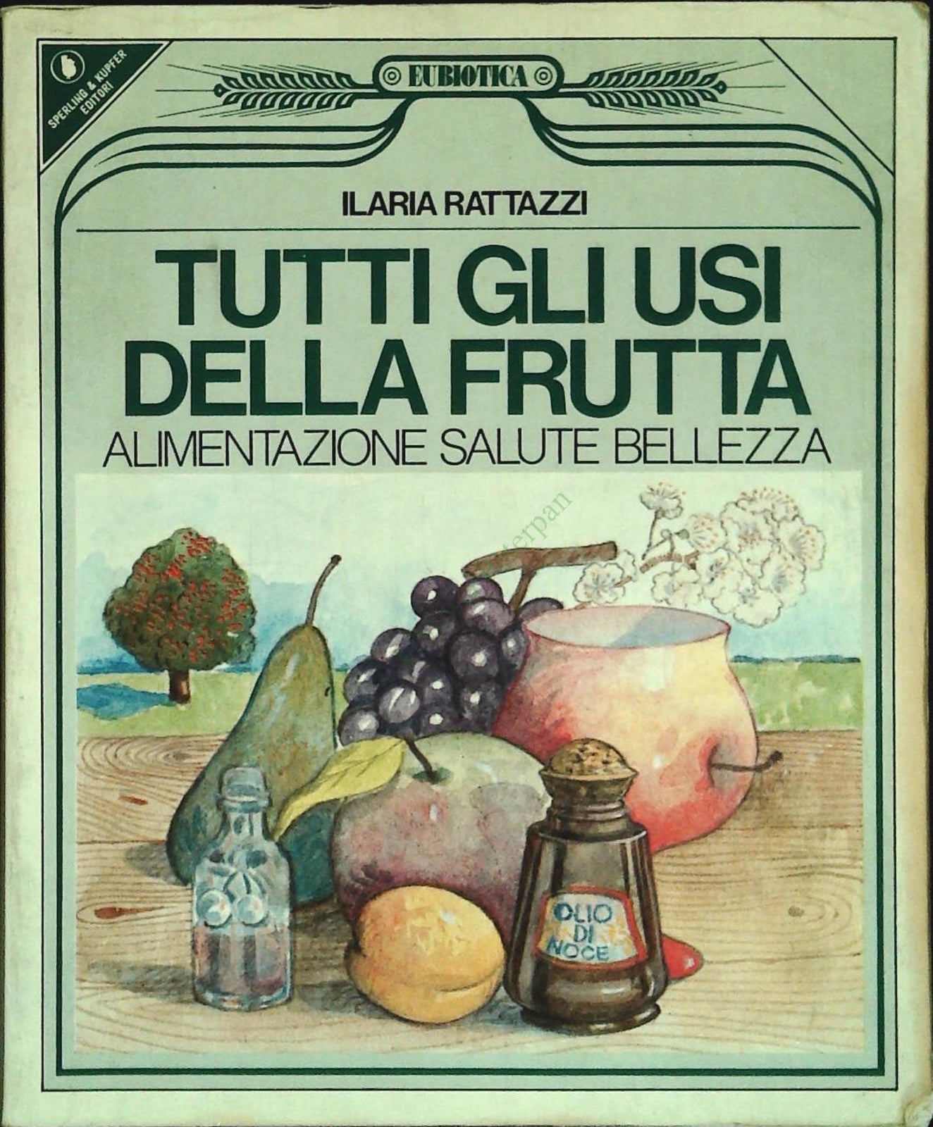TUTTI GLI USI DELLA FRUTTA - ILARIA RATTAZZI - EUBIOTICA 1983 - OUTLET DEL LIBRO