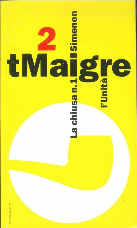LA CHIUSA N° 1  GEORGE SIMENON