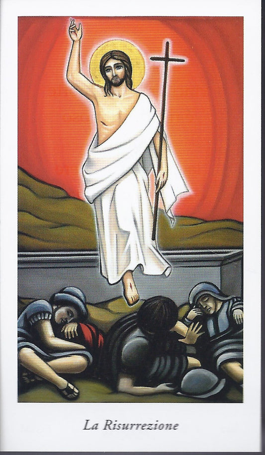 GESU'  LA RISURREZIONE - SANTINO - AS015-342 - Ed.EGIM