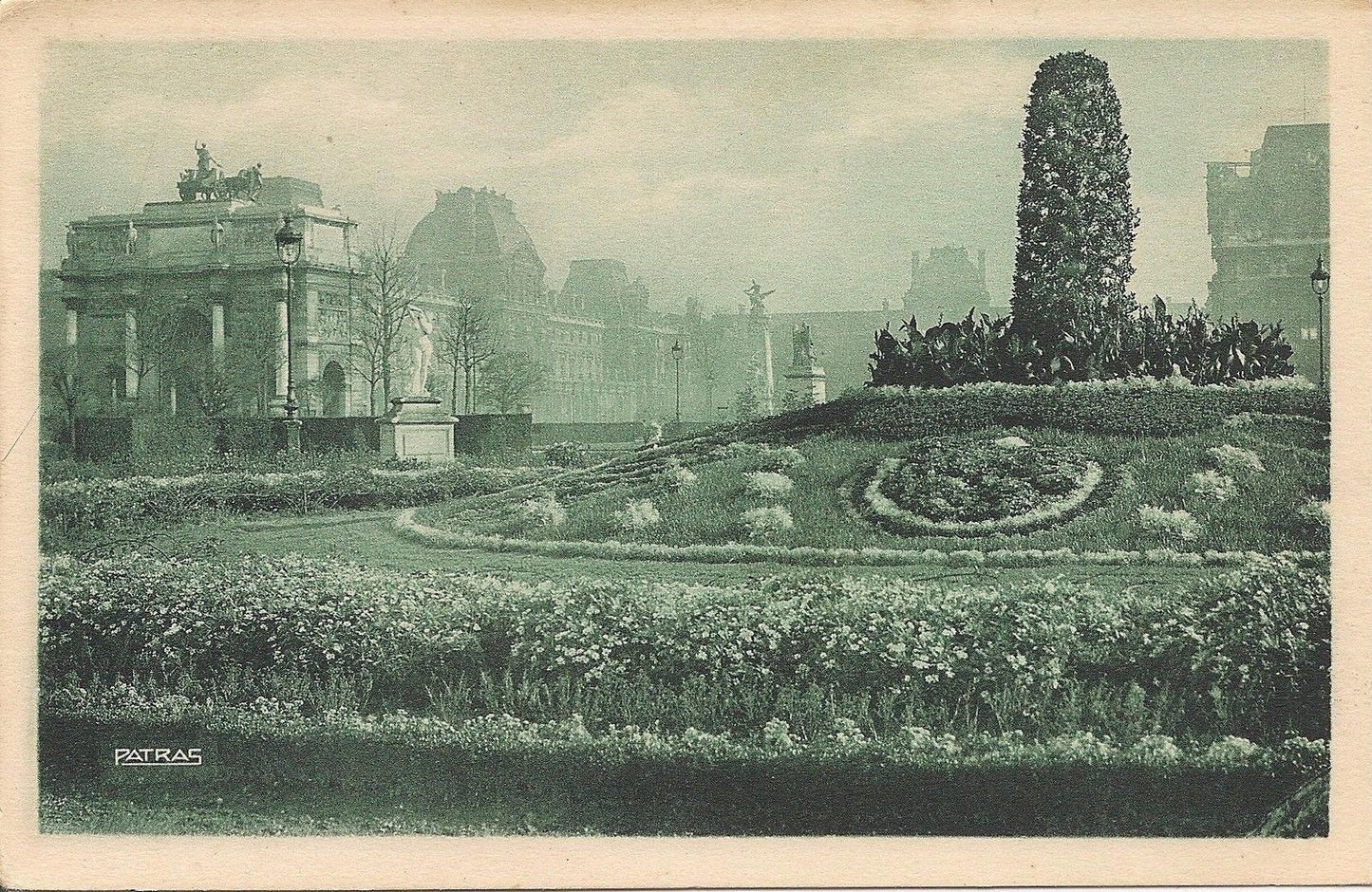 PARIGI - JARDIN DES TUILERIES - VIN BUSTA