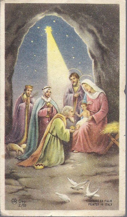 A BETLEMME I RE MAGI ALLA GROTTA - SANTINO - AS015-246 - Ed.