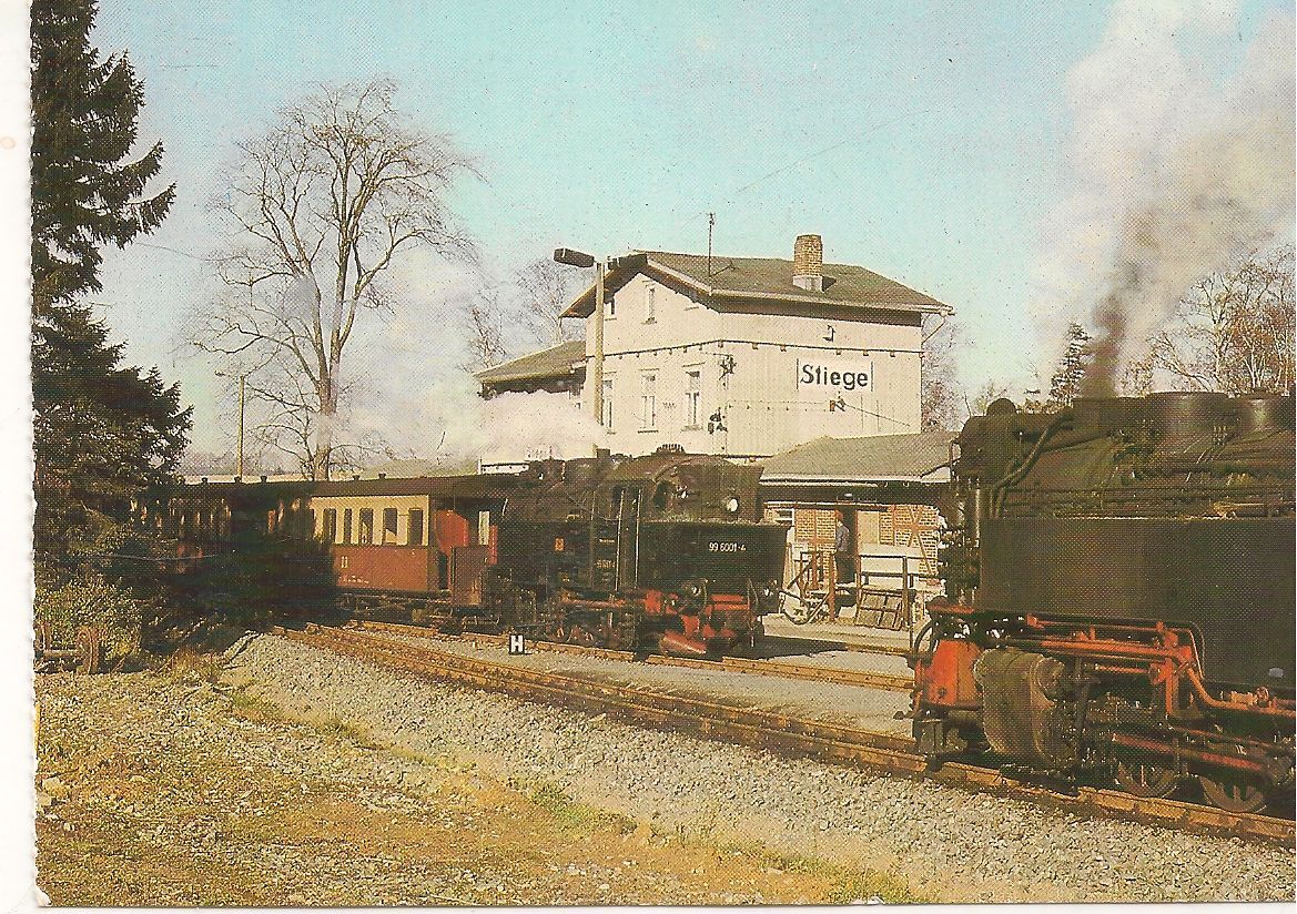 SELKETALBAHN - BAHNHOF STIEGE - NV