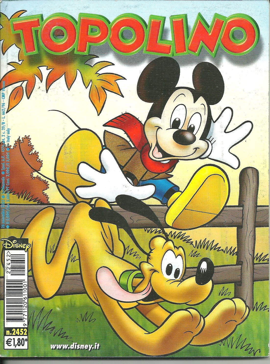 TOPOLINO N. 2452 - 26 NOVEMBRE 2002