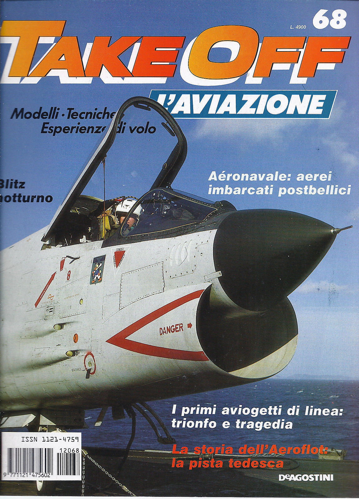 TAKE OFF  L'AVIAZIONE - fascicolo 68