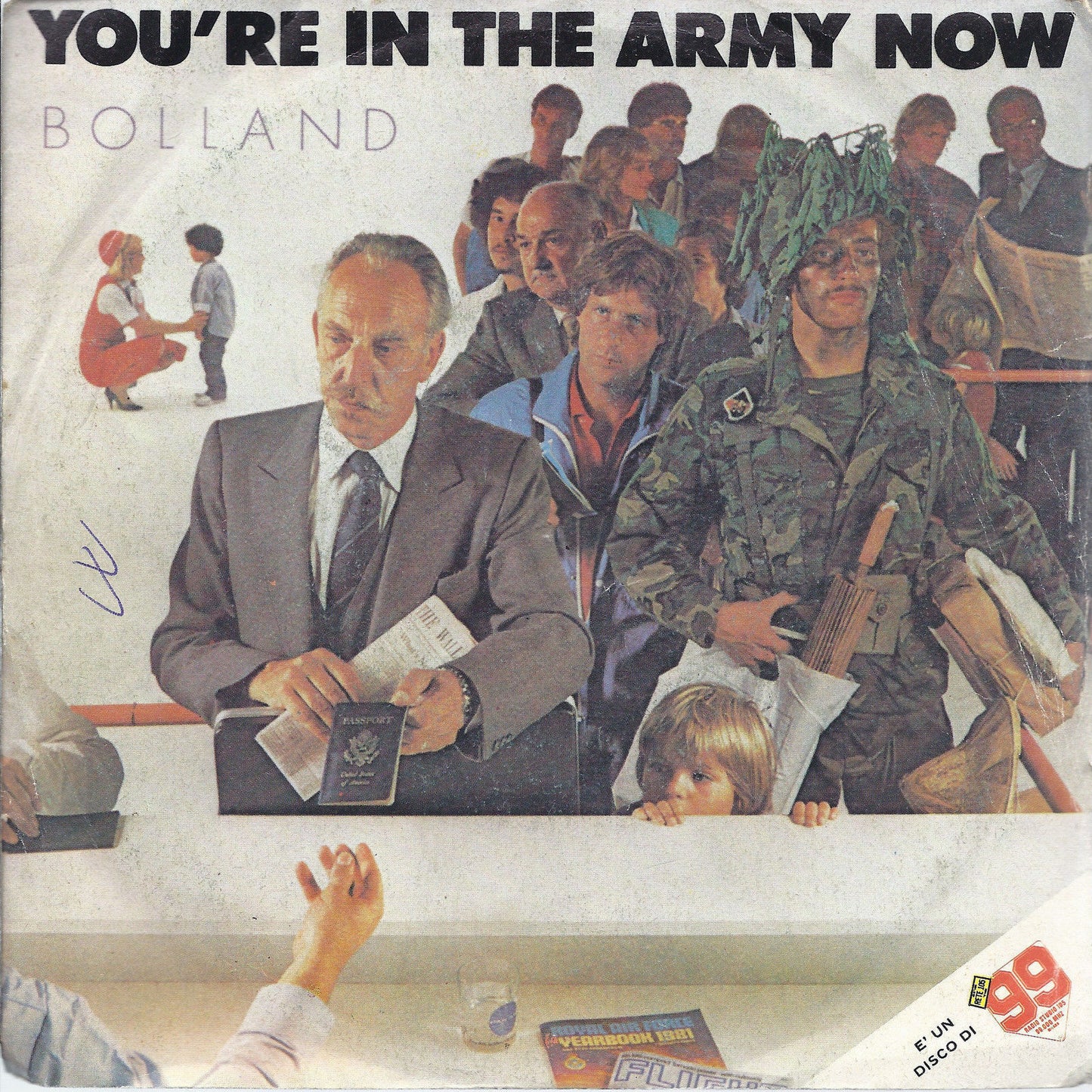 YOU'RE IN THE ARMY NOW - THE DOMINO THEORY THEME = BOLLAND