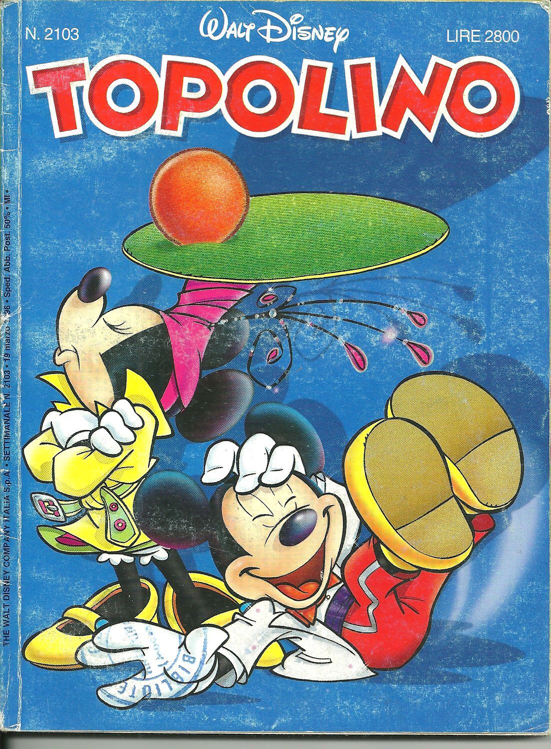 TOPOLINO N. 2103 - 19 MARZO 1996