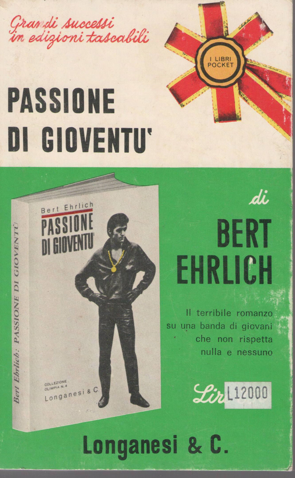 PASSIONE DI GIOVENTU' - BERT EHRLICHE