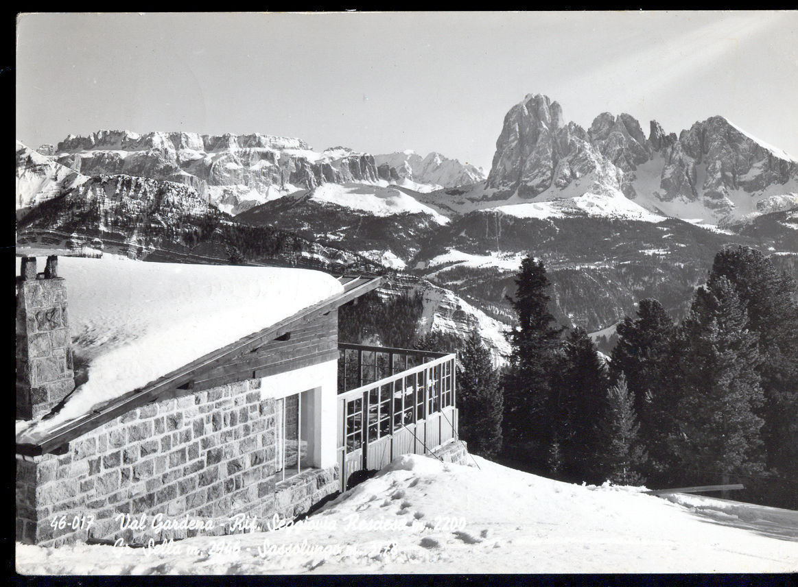 RIFUGIO RESCIESA - VAL GARDENA - V1966