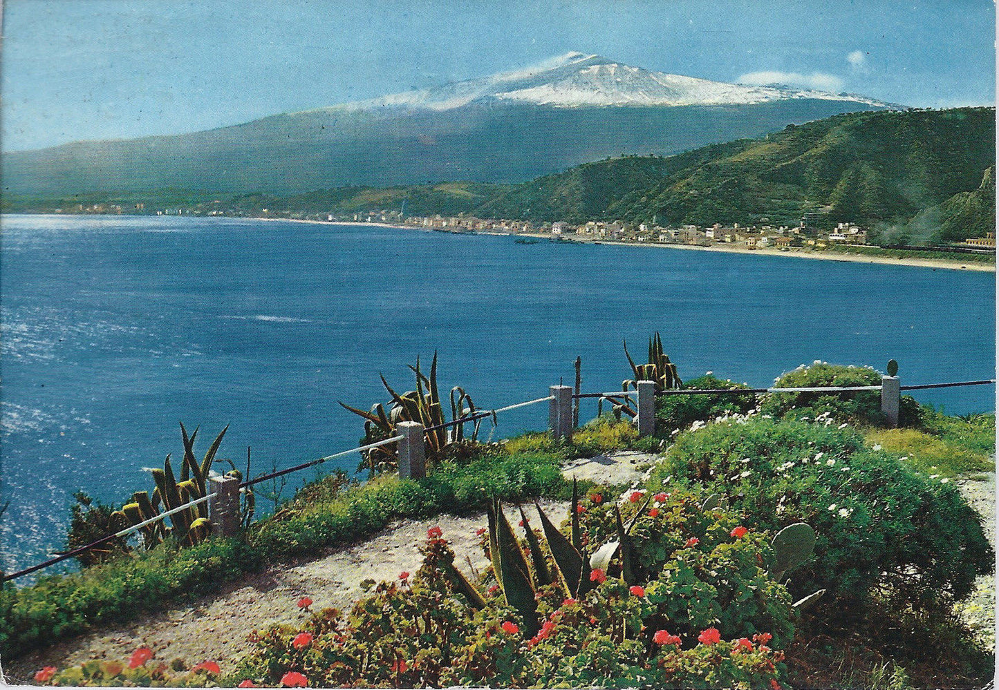 TAORMINA - VISTA DEL MARE E DELL'ETNA - VSD