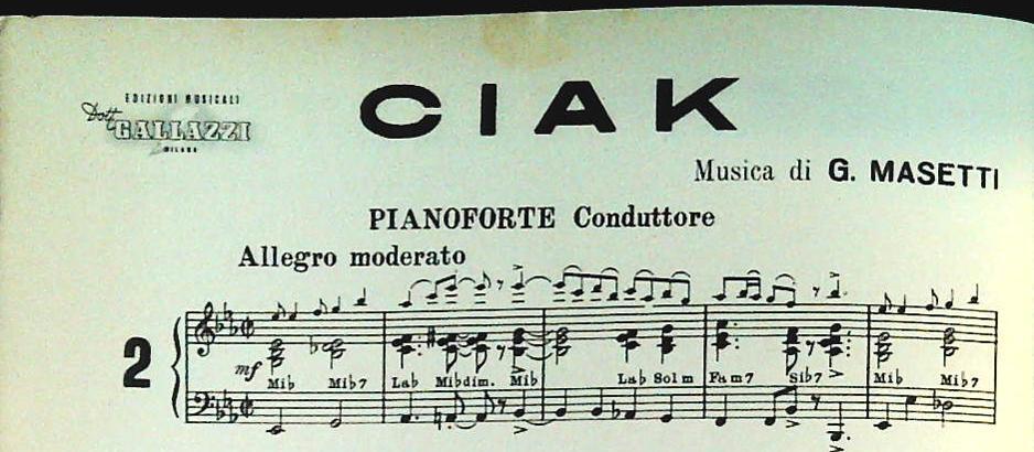 FRANCO MOJOLI E I SUOI AMICI - 4 BRANI - SPARTITO-SHEET MUSIC