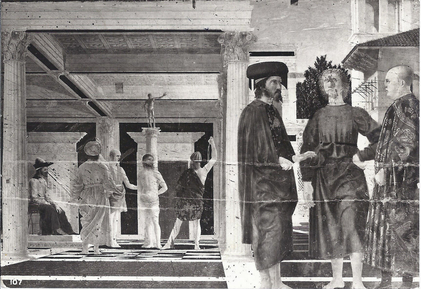 URBINO - PALAZZO DUCALE - FLAGELLAZIONE DI CRISTO Piero dell