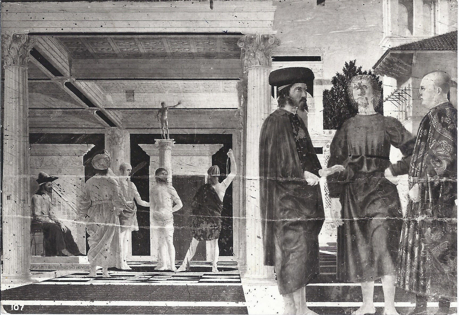 URBINO - PALAZZO DUCALE - FLAGELLAZIONE DI CRISTO Piero dell