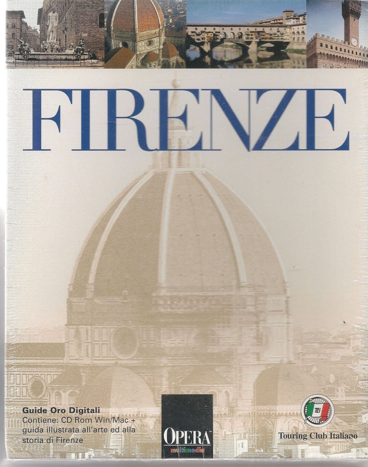 FIRENZE   Guida illustrata + CD - GUIDE ORO DIGITALI OPERA e Touring Club Italia