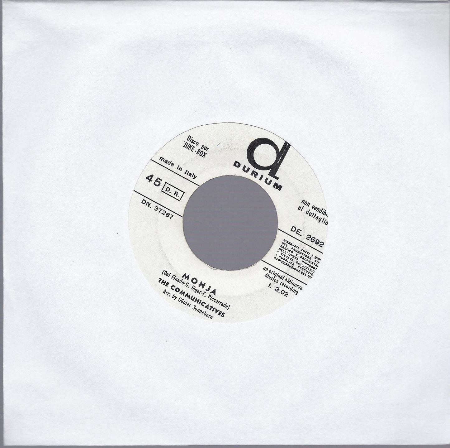 MONJA - SANTO DOMINGO # THE COMMUNICATIVES - Ed. Juke Box