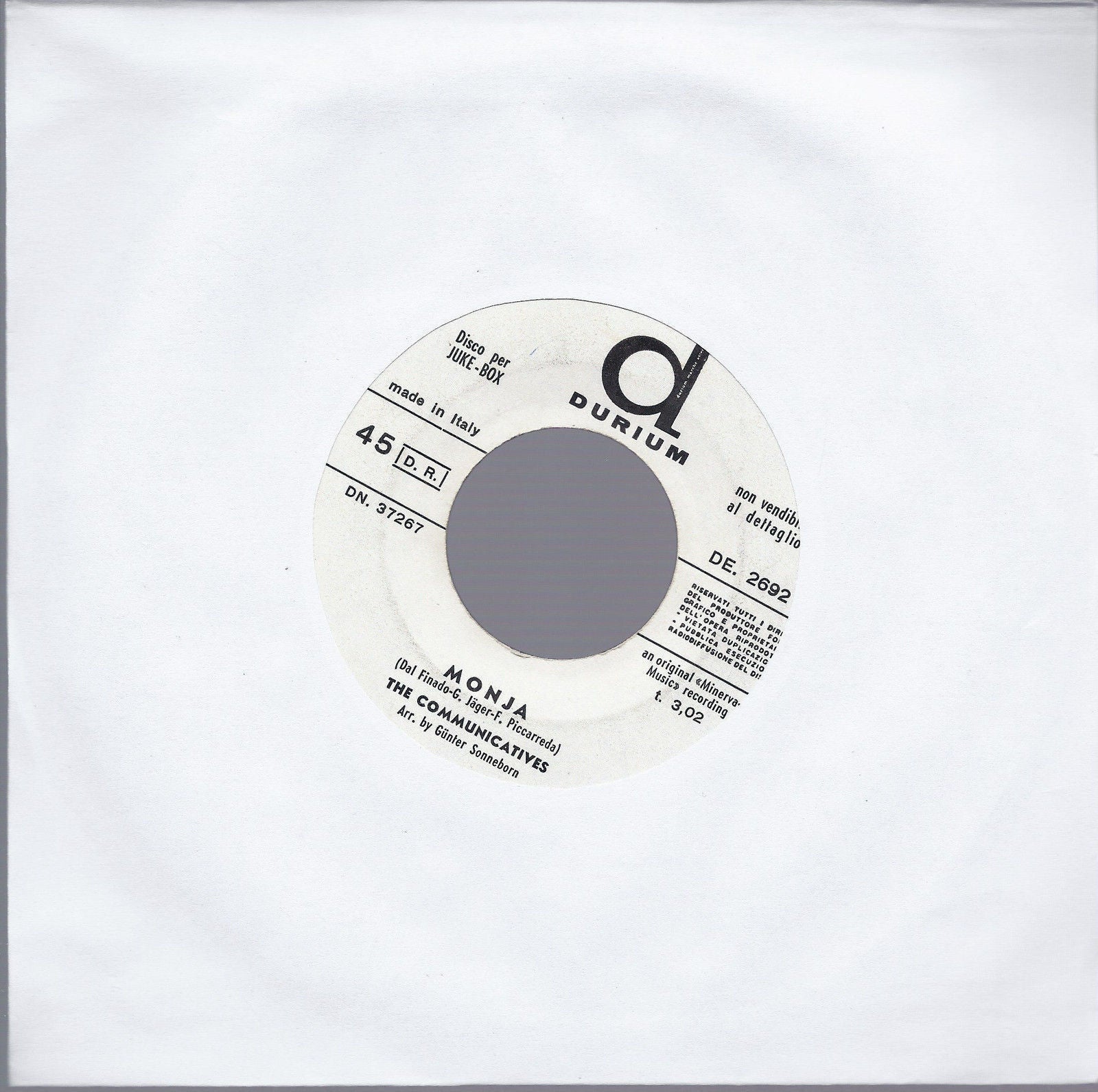 MONJA - SANTO DOMINGO # THE COMMUNICATIVES - Ed. Juke Box