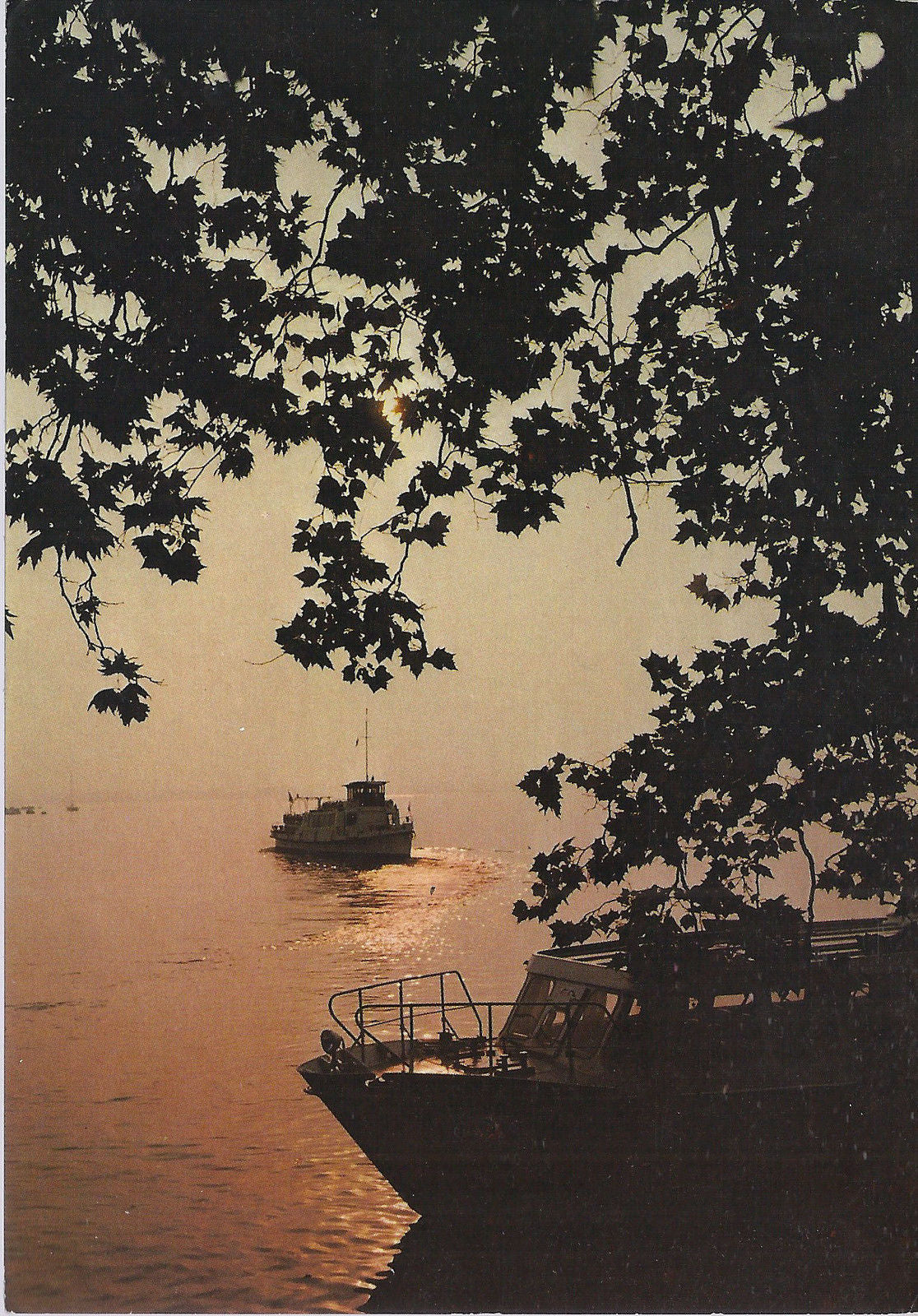 LAGO MAGGIORE - I PITTORESCHI TRAMONTI - V 1982 - FG - BATTE