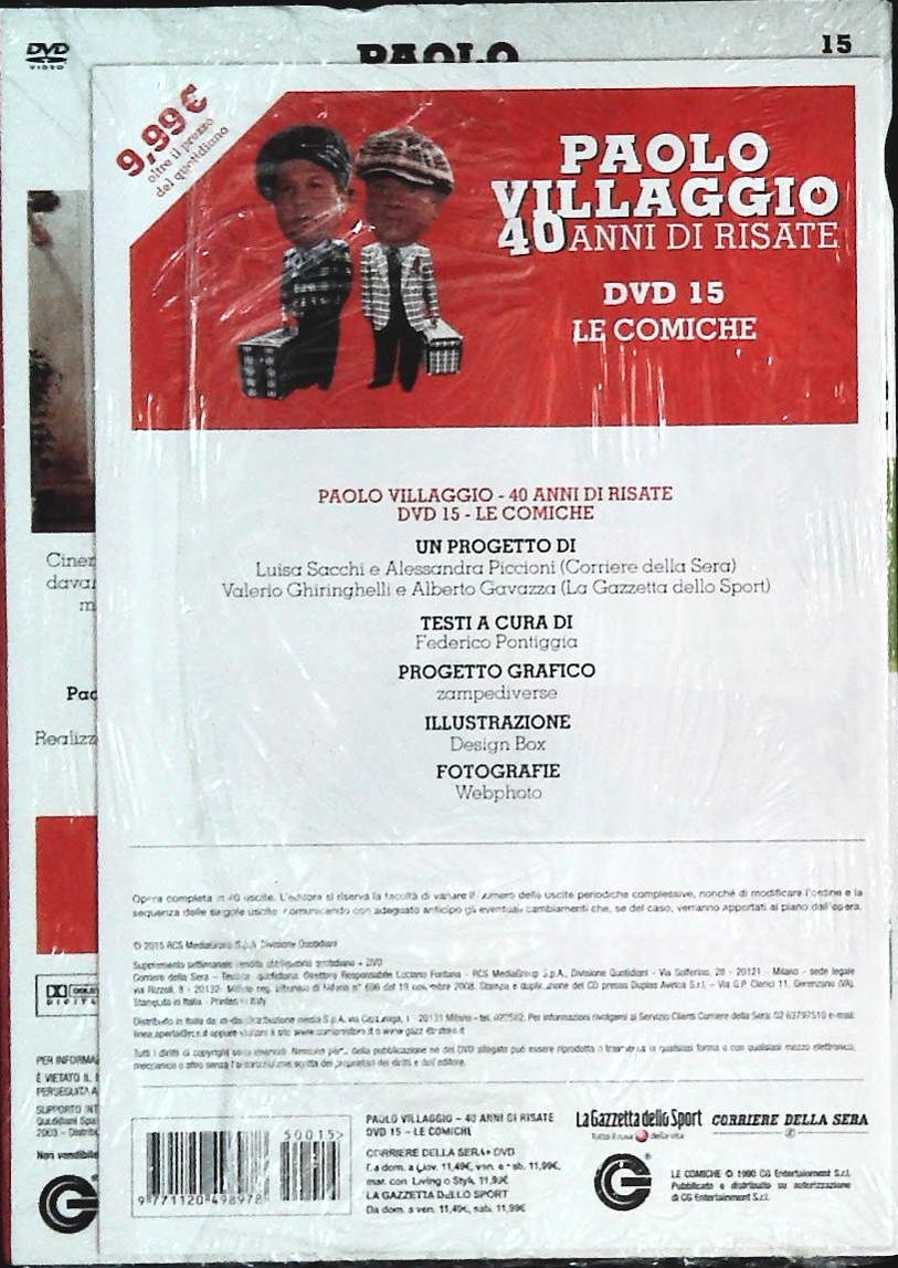 LE COMICHE. PAOLO VILLAGGIO 40 ANNI DI RISATE - DVD