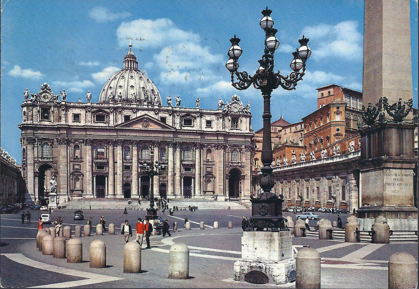 ROMA - CITTA' DEL VATICANO - PIAZZA E BASILICA  S. PIET