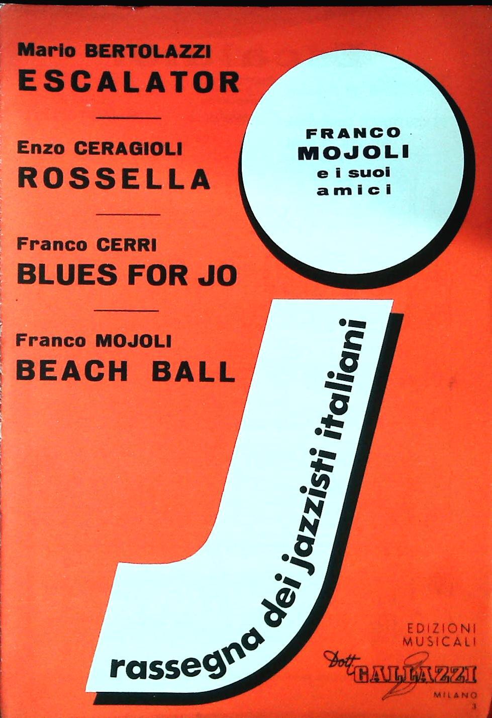 FRANCO MOJOLI - QUATTRO BRANI - SPARTITO-SHEET MUSIC