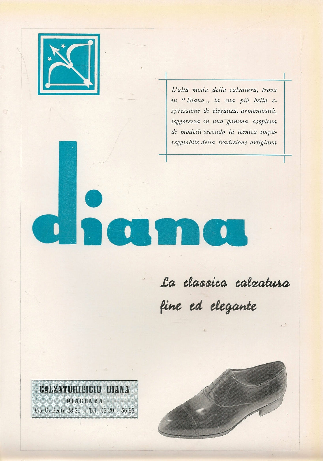 CALZATURIFICIO DIANA PIACENZA - ADVERTISING