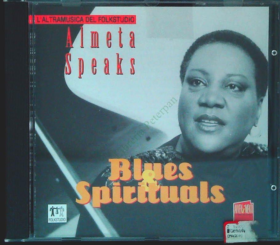 ALMETA SPEAKS - BLUES AND SPIRITUALS - CD