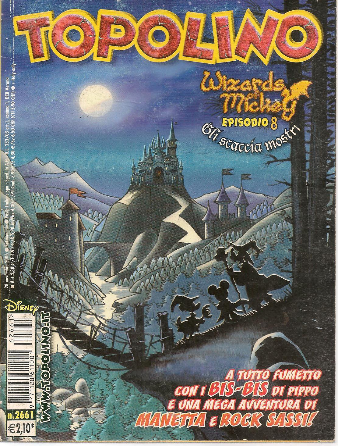 TOPOLINO N. 2661 - 28 NOVEMBRE 2006