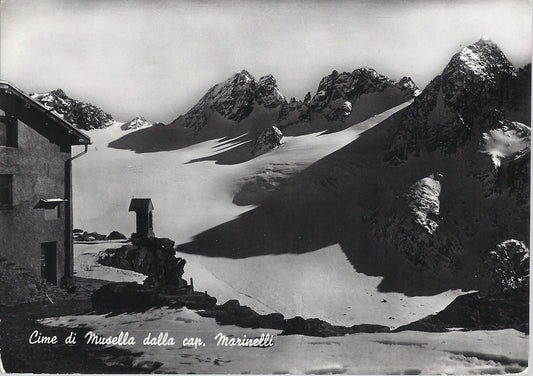 CIME DI MUSELLA DALLA CAPANNA MARINELLI - V 1954