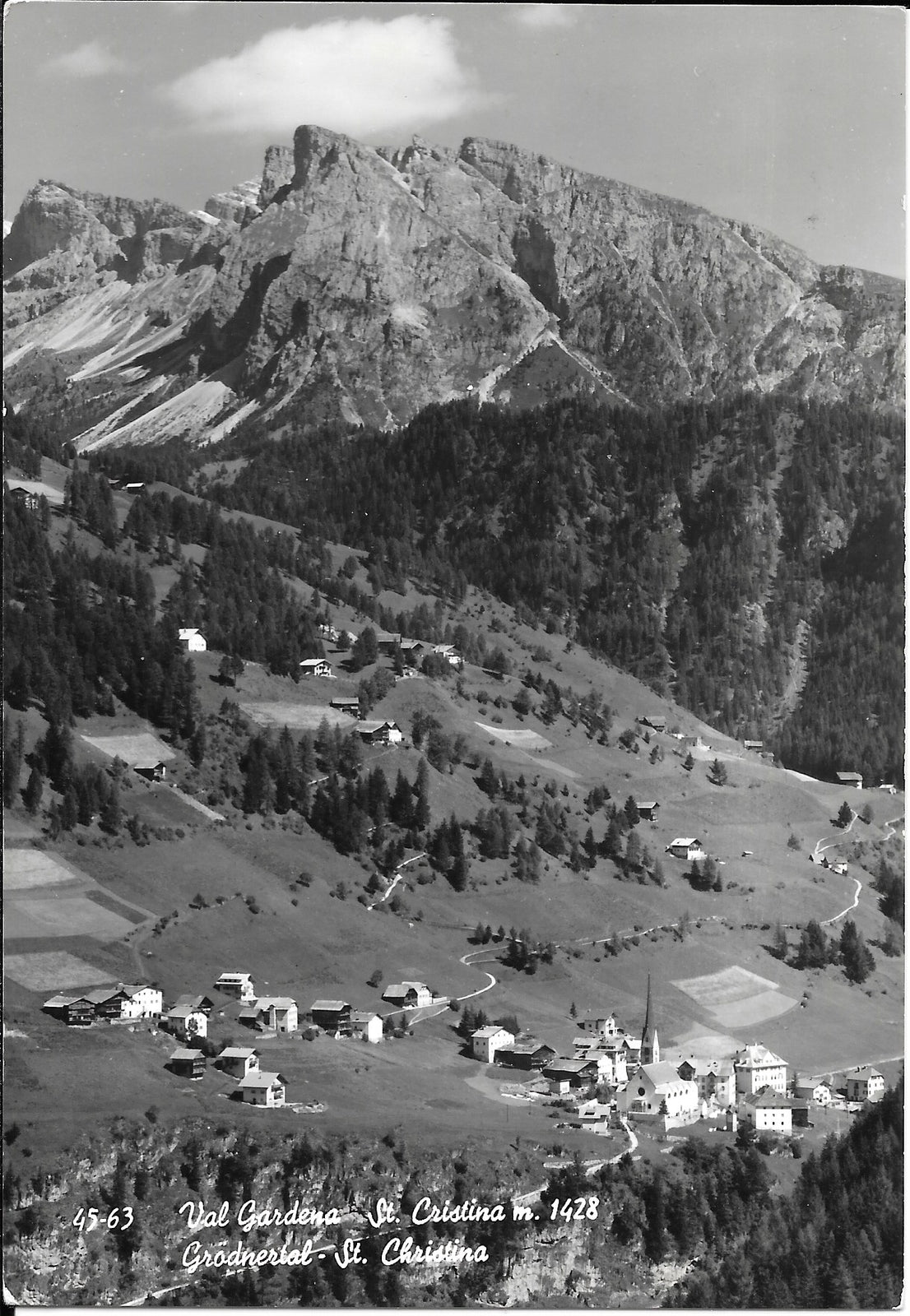 VAL GARDENA ST. CRISTINA - VIAGGIATA