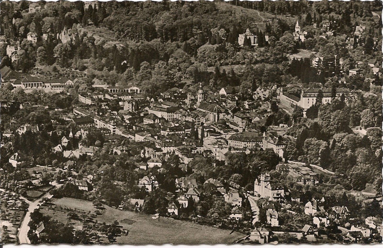 BADEN-BADEN - PANORAMA AEREO/LUFTBILD - NV/NG