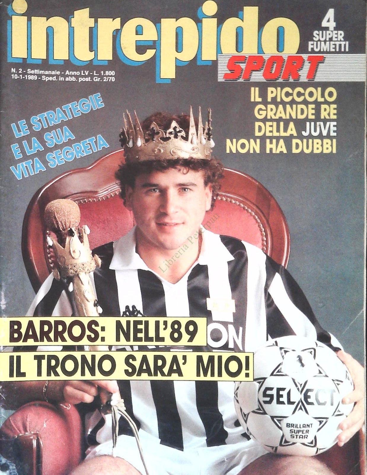 INTREPIDO SPORT 10 GENNAIO 1989 - BARROS