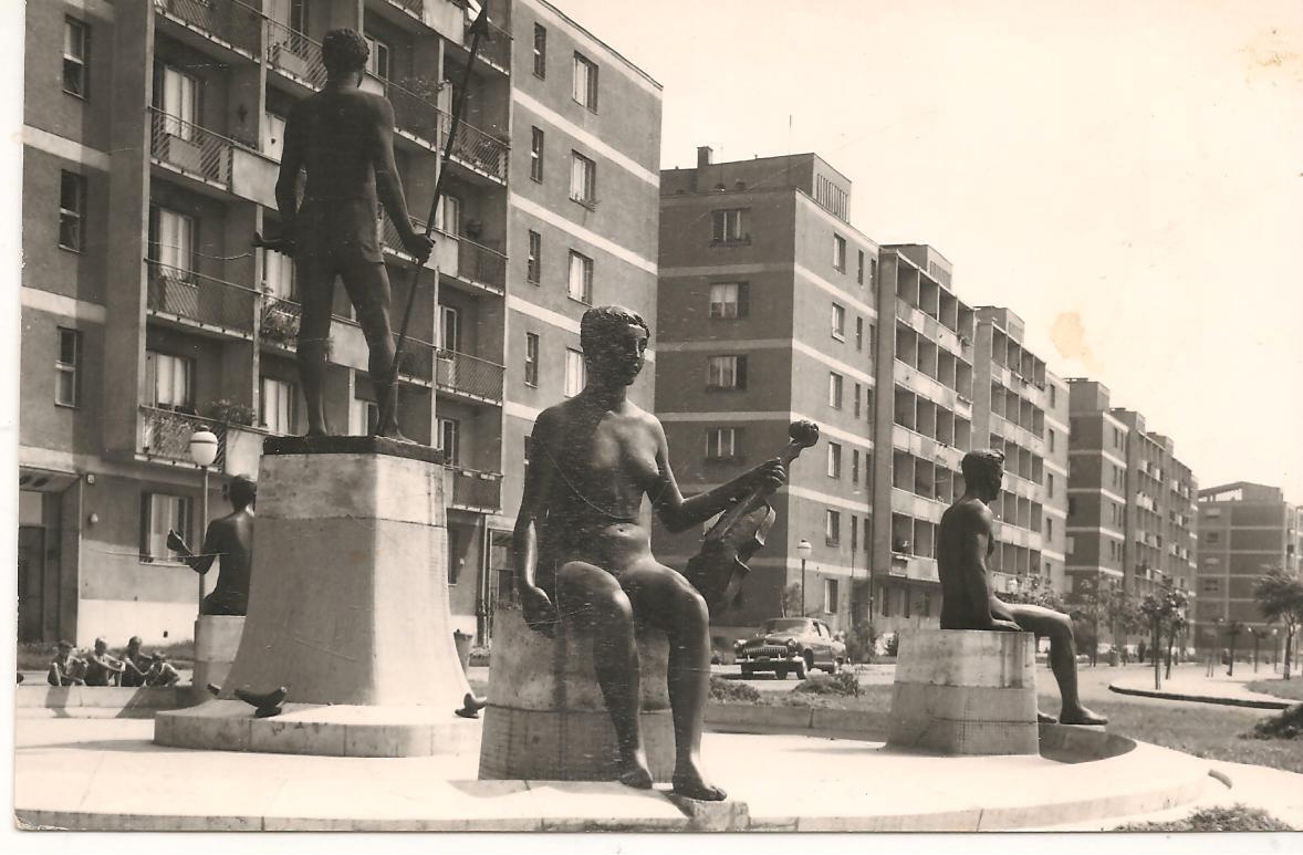 BUDAPEST - NEW SETTELEMNT IN THALMANN STREET - V1966