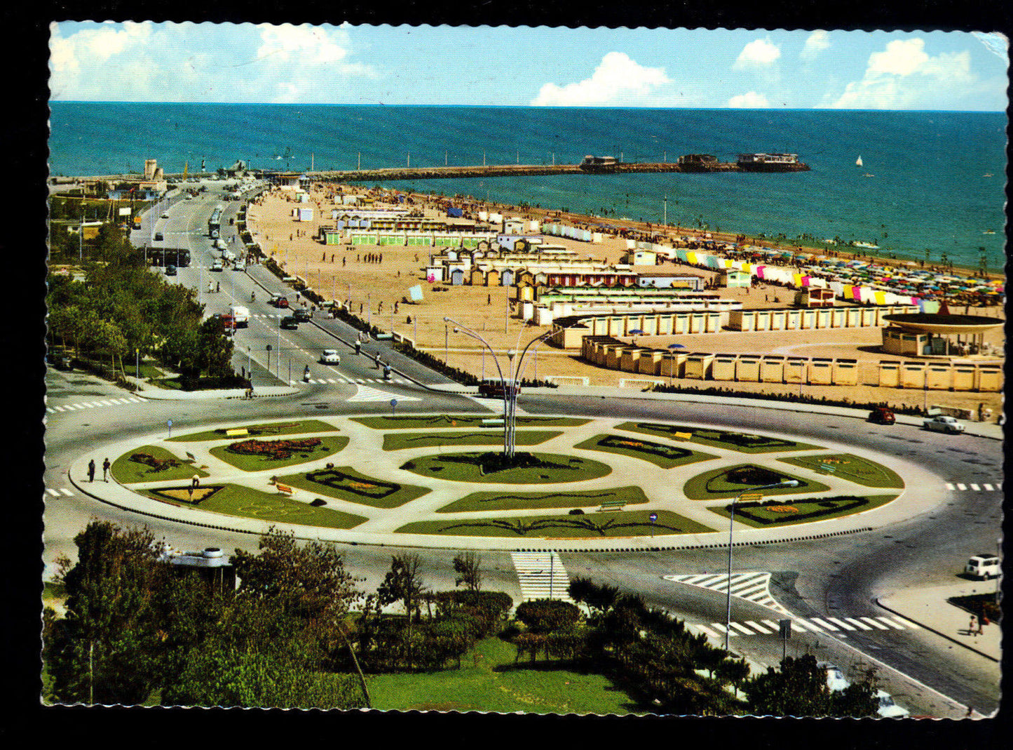 RIMINI - LUNGOMARE E MOLO - V1966