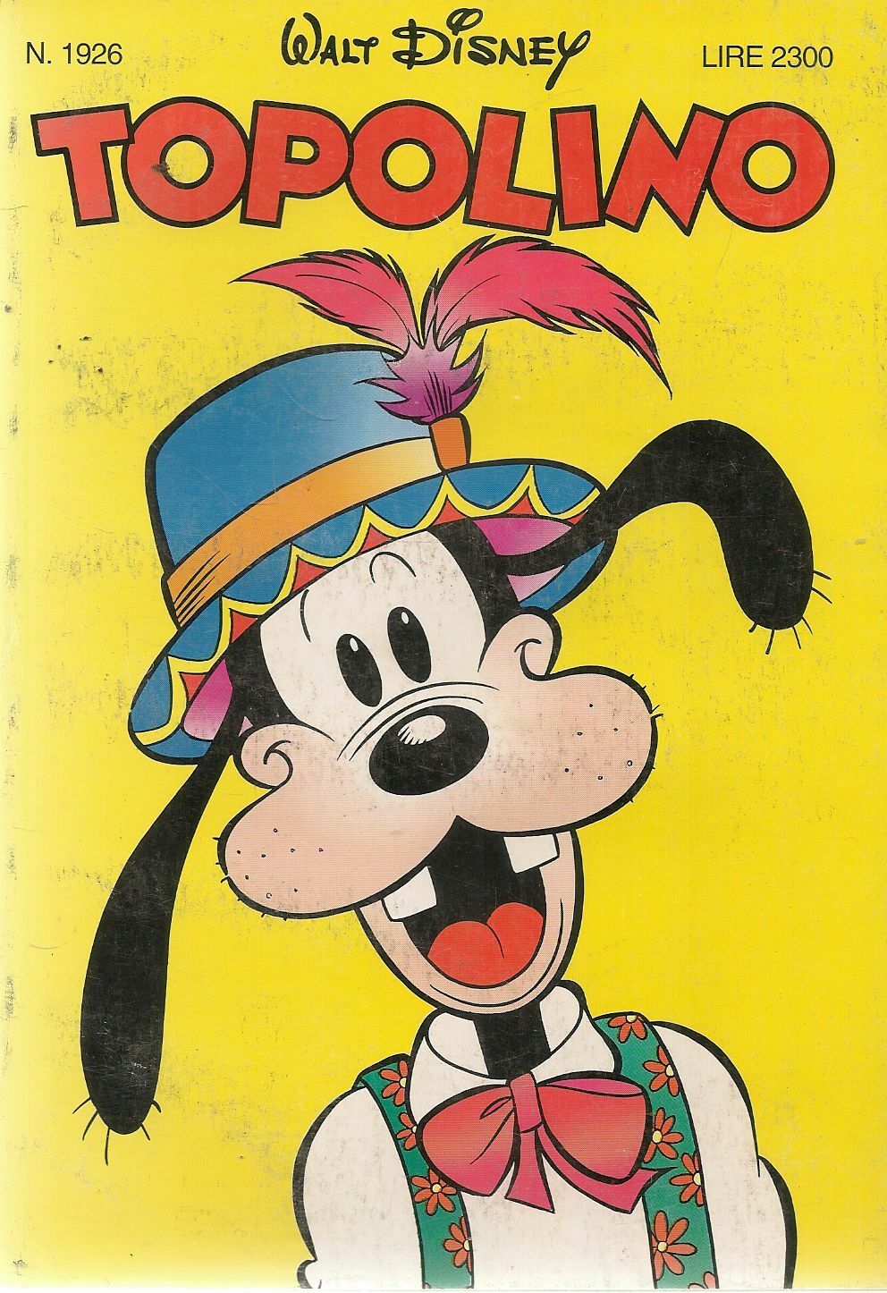 TOPOLINO N. 1926 - 25 OTTOBRE 1992
