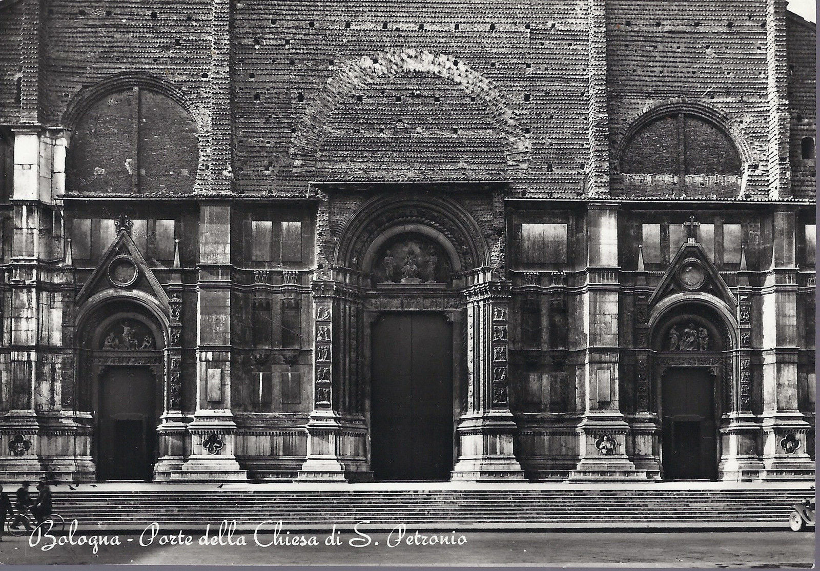 BOLOGNA - PORTE DELLA CHIESA DI S. PETRONIO - NV - FG
