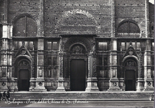 BOLOGNA - PORTE DELLA CHIESA DI S. PETRONIO - NV - FG