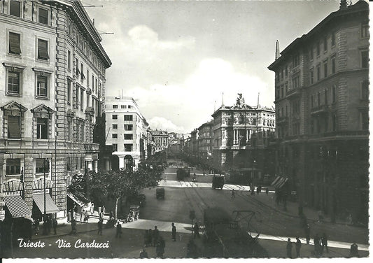 TRIESTE - VIA CARDUCCI - V1952