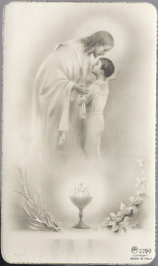SANTINO - GESU' - PRIMA COMUNIONE - 1938 - AS011-108