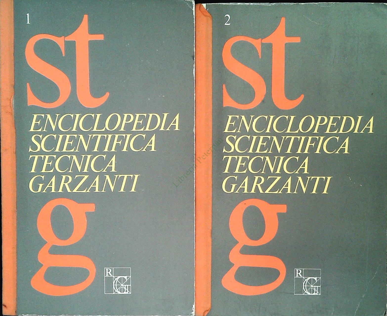 ENCICLOPEDIA SCIENTIFICA TECNICA GARZANTI - DUE VOLUMI