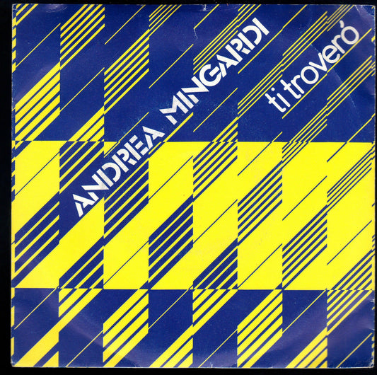 TI TROVERO' - NON TROVO LE PAROLE - ANDREA MINGARDI - 45 GIRI