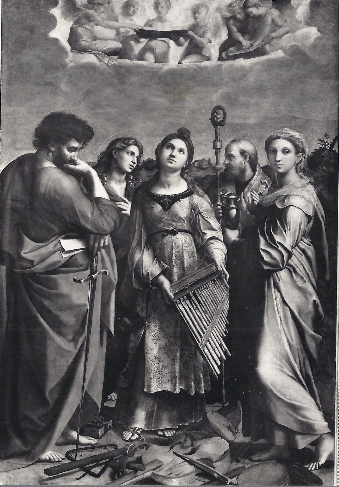 BOLOGNA - PINACOTECA NAZIONALE - Estasi di S. Cecilia - Raff