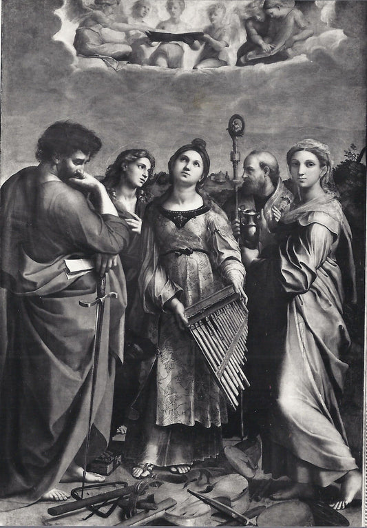 BOLOGNA - PINACOTECA NAZIONALE - Estasi di S. Cecilia - Raff
